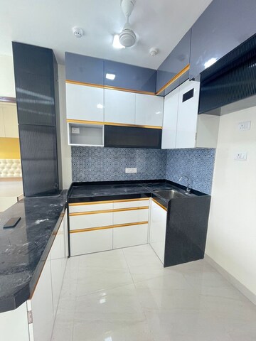 Kitchen in 2 BHK Apartment at Lodha Crown Quality Homes, Majiwada – for Rent