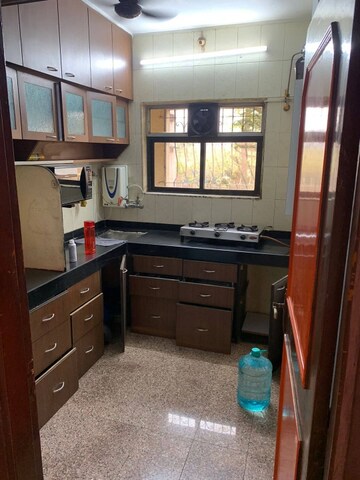 Kitchen in 1 BHK Apartment at Sai Crystal Empire, Nalasopara East – for Rent