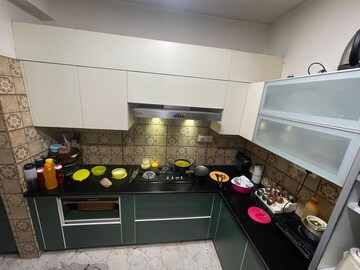 Kitchen in 4 BHK Builder Floor at Ardee City, Sector 52 – for Rent