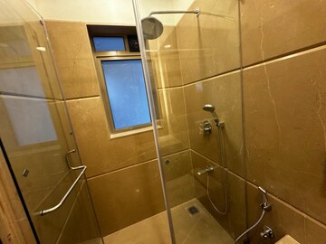Bathroom in 3 BHK Apartment at Supreme Evana, Bandra West – for Rent