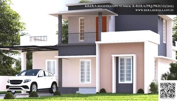 4 BHK Villa – Exterior View View at Malampuzha - for Sale