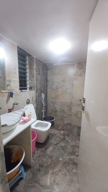 Bathroom in 2 BHK Apartment at Kalpataru Radiance, Goregaon West – for Rent
