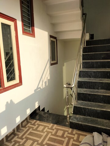 Staircase in 2 BHK Builder Floor at Sushant Golf City – for Rent