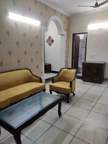 Bathroom in 2 BHK Builder Floor at Ansal Sushant Lok I, Sector 43 – for Rent