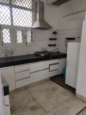 Kitchen in 2 BHK Builder Floor at Ansal Sushant Lok I, Sector 43 – for Rent
