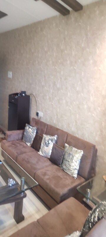 Living Room in 3 BHK Apartment at K Raheja Heights, Malad East – for Rent