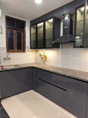 Kitchen in 3 BHK Builder Floor at Chattarpur – for Rent