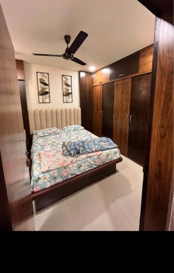 Bedroom in 1 BHK Apartment at Agarwal Vrindavan Gardens, Vasai East – for Rent