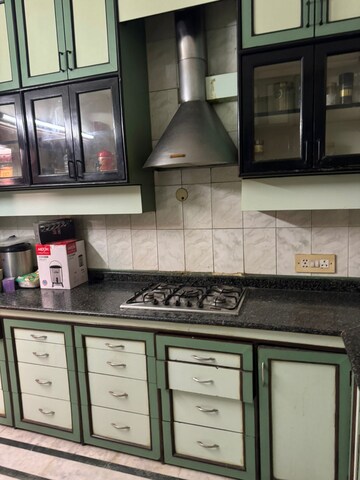 Kitchen in 3 BHK Apartment at Mansrowar Apartment, Sector 61 – for Rent