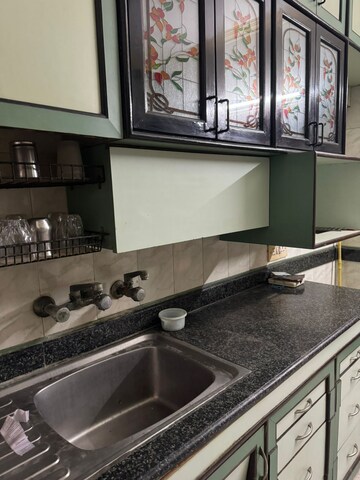 Kitchen in 3 BHK Apartment at Mansrowar Apartment, Sector 61 – for Rent