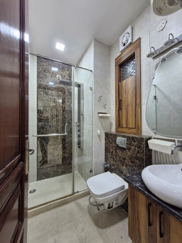 Bathroom in 3 BHK Builder Floor at Sector 9 – for Rent