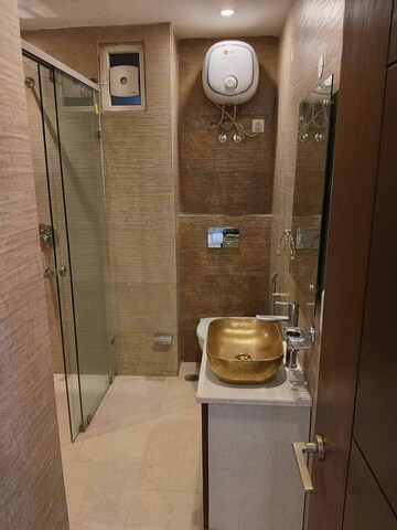 Bathroom in 3 BHK Apartment at Emaar Emerald Floors Premier, Sector 65 – for Rent