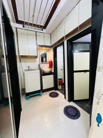 Bathroom in 1 BHK Apartment at Mehta Harmony, Vasai East – for Rent