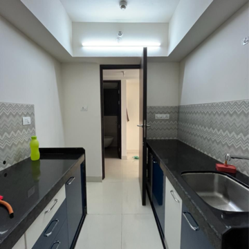Kitchen in 1 BHK Apartment at Lodha Casa Viva, Majiwada – for Rent