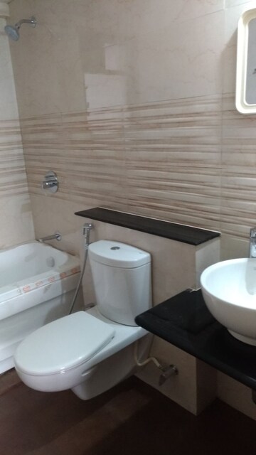 Bathroom in 2 BHK Apartment at Paranjape Blue Ridge, Hinjewadi – for Rent