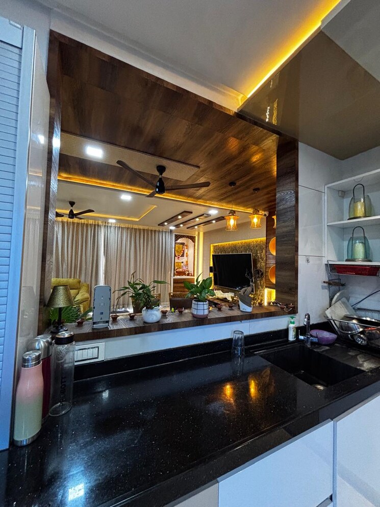 Kitchen, new-front-48-central-park 1 Bedroom 473 Sq.Ft. Apartment In Hadapsar Pune 8104619