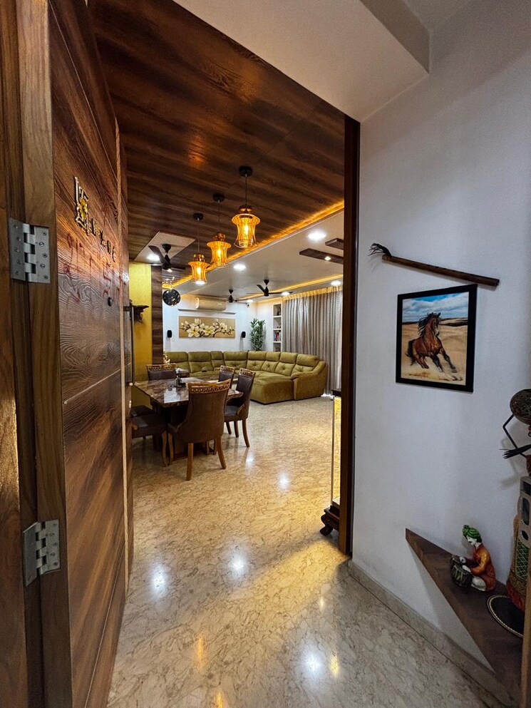 Living Room, new-front-48-central-park 1 Bedroom 473 Sq.Ft. Apartment In Hadapsar Pune 8104619