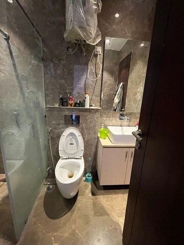 Bathroom in 4 BHK Builder Floor at Ansal Sushant Lok I, Sector 43 – for Sale