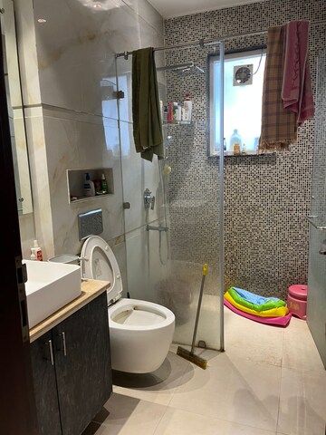 Bathroom in 4 BHK Builder Floor at Ansal Sushant Lok I, Sector 43 – for Sale