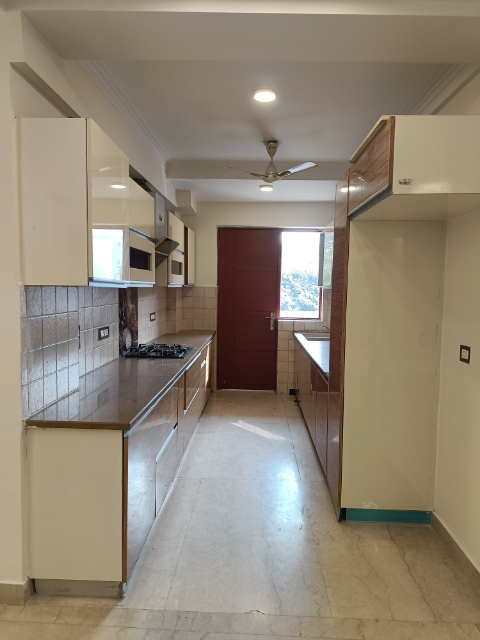 Kitchen, unitech-south-city-ii 3 Bedroom 1800 Sq.Ft. Builder Floor In Sector 50 Gurgaon 8104774