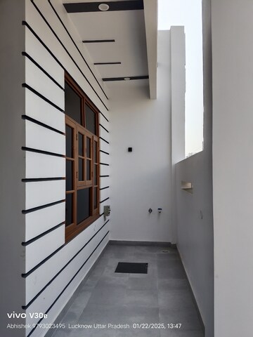Staircase in 2 BHK Independent House at Jankipuram Extension – for Sale