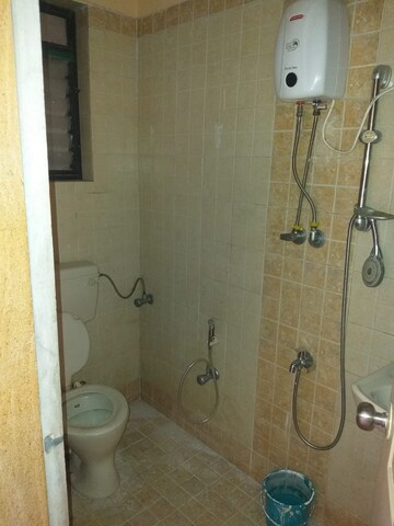 Bathroom in 2 BHK Apartment at Trimbak Towers, Cbd Belapur Sector 15 – for Sale