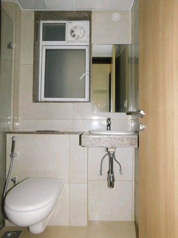 Bathroom in 2 BHK Apartment at Emerald Isle 2, Powai – for Rent