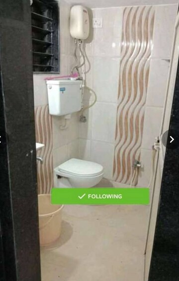 Bathroom in 1 BHK Apartment at Ghansoli – for Rent
