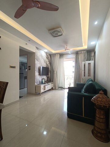 Living Room in 1 BHK Apartment at Salasar Exotica I, Mira Road – for Rent