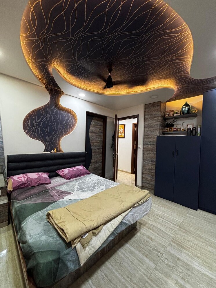 Bedroom, kumar-47-east-a 3 Bedroom 1060 Sq.Ft. Apartment In Mundhwa Road Pune 8104897