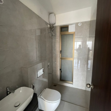 Bathroom in 2 BHK Apartment at Raymond Ten X Habitat, Swastik Garden – for Rent