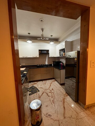 Kitchen in 3 BHK Builder Floor at Ameya One, Sector 42 – for Rent