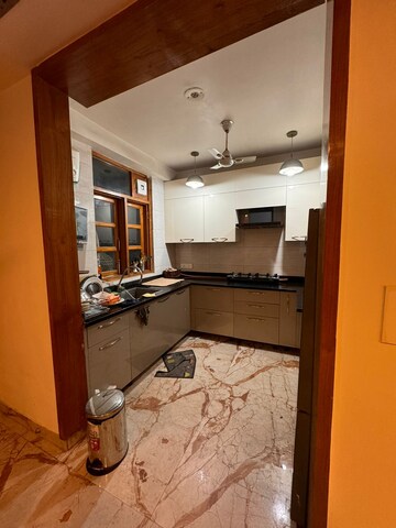 Kitchen in 3 BHK Builder Floor at Ameya One, Sector 42 – for Rent