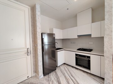 Kitchen in Studio Apartment at Bhartiya Leela Residences, Thanisandra Main Road – for Rent