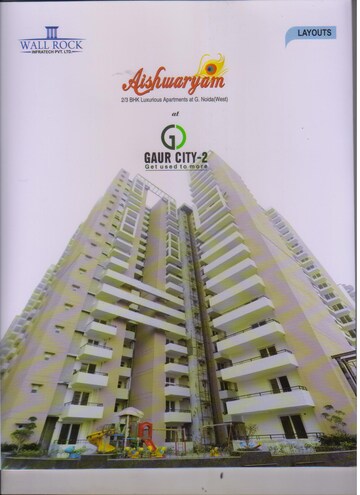 2 BHK Apartment For Resale in Wall Rock Aishwaryam Sector 16c Greater Noida Greater Noida  8104904