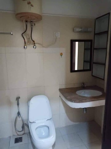 Bathroom in 3 BHK Apartment at Spaze Privy, Sector 72 – for Rent