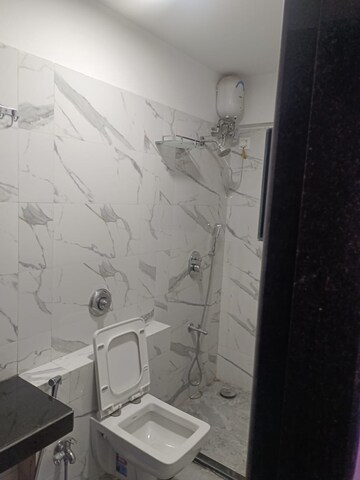 Bathroom in 3 BHK Apartment at Hubtown Hillcrest JVLR, Andheri East – for Rent