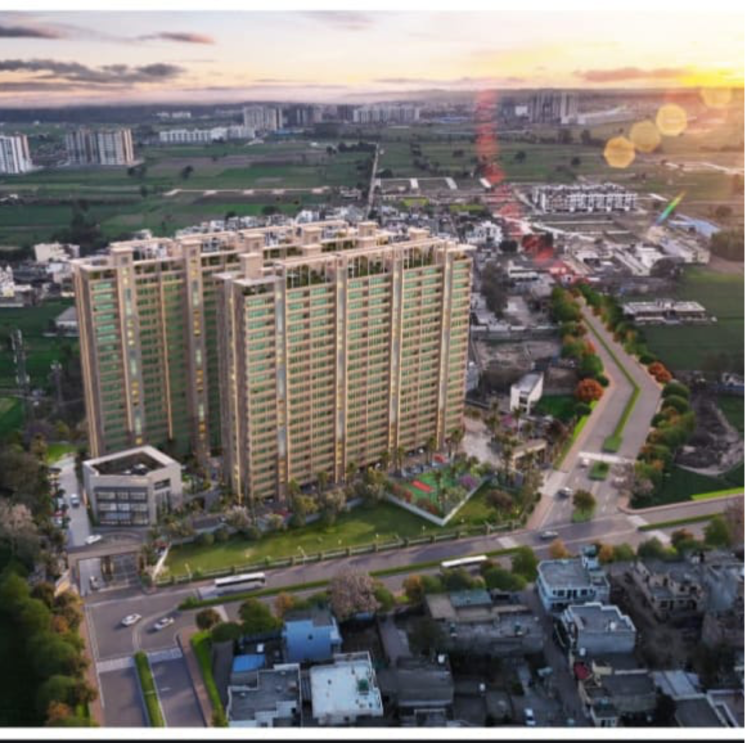 Exterior View, singhpura 3 Bedroom 1954 Sq.Ft. Apartment In Singhpura Zirakpur 8105089