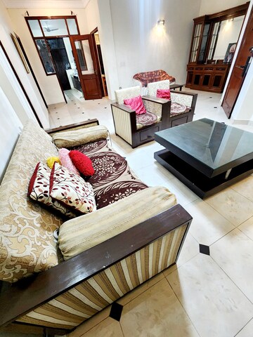 Bedroom in 3 BHK Builder Floor at Ansal Sushant Lok I, Sector 43 – for Rent