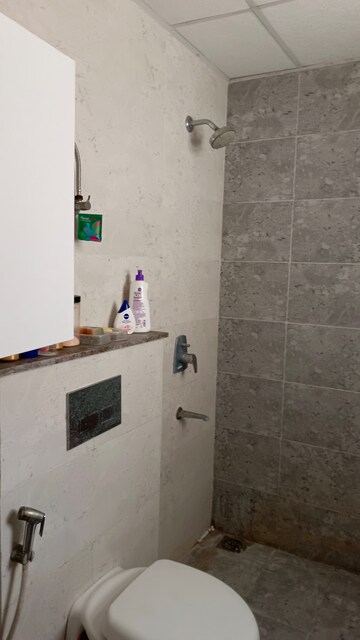 Bathroom in 3 BHK Apartment at Omaxe Royal Residency Faridabad, Sector 79 – for Rent