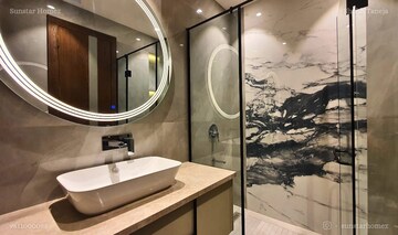 Bathroom in 4 BHK Builder Floor at Ansal Sushant Lok I, Sector 43 – for Sale