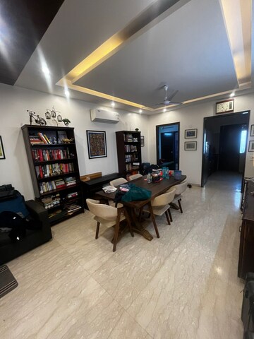Living Room in 3 BHK Builder Floor at DLF Green Avenue, Dlf Phase iv – for Sale