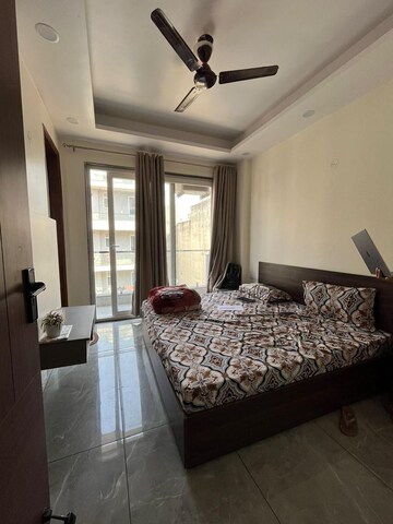 Bedroom in 2 BHK Builder Floor at Ansal Sushant Lok I, Sector 43 – for Rent