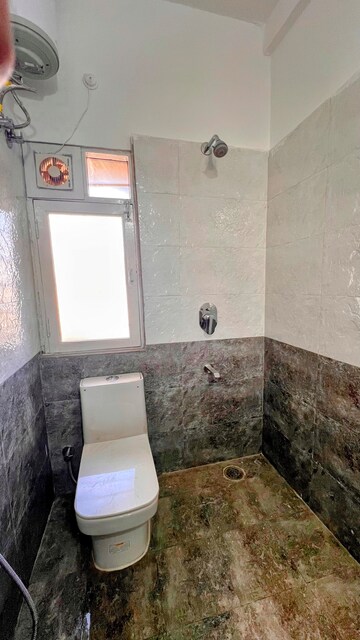 Bathroom in 3 BHK Apartment at Hill Ridge Springs, Gachibowli – for Rent