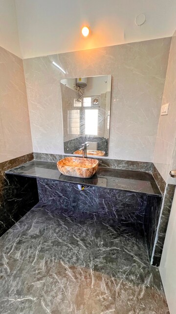 Bathroom in 3 BHK Apartment at Hill Ridge Springs, Gachibowli – for Rent
