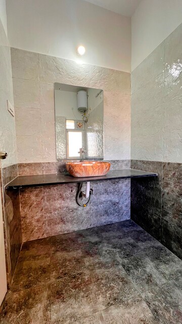 Bathroom in 3 BHK Apartment at Hill Ridge Springs, Gachibowli – for Rent