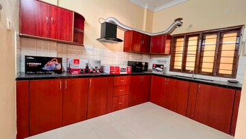 Kitchen in 3 BHK Apartment at Hill Ridge Springs, Gachibowli – for Rent