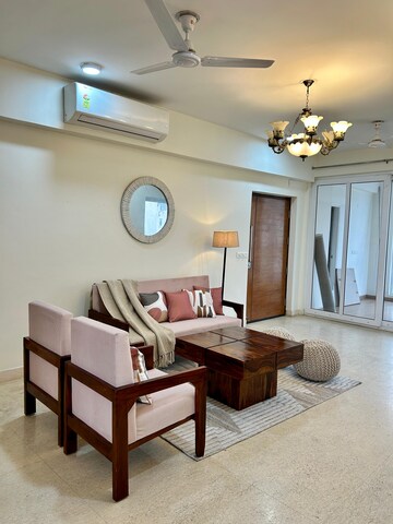 Living Room in 3 BHK Apartment at Emaar The Palm Drive-The Premier Terraces, Sector 66 – for Rent
