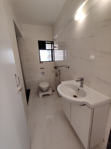 Bathroom in 3 BHK Apartment at Bandra West – for Rent