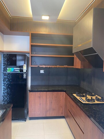 Kitchen in 3 BHK Apartment at Sobha Windsor, Whitefield – for Rent